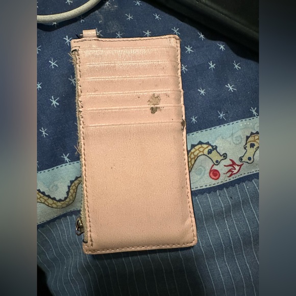 Tory Burch Pink Wristlet Wallet Card Holder Designer - Picture 3 of 4